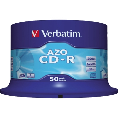 Verbatim CD-R 43343 52x 700MB 80Min. Spindel 50 Stück