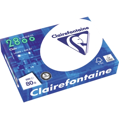 Clairefontane Kopierpapier Laser 2800C DIN A4 80g 500 Blatt