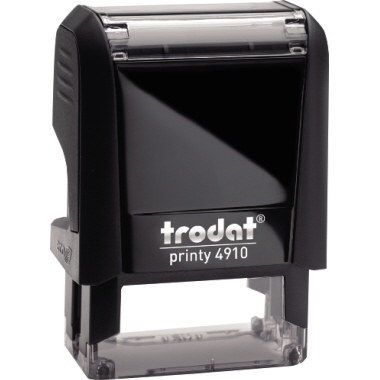 trodat Printy 4910 Textstempel 3-zeilig schwarz