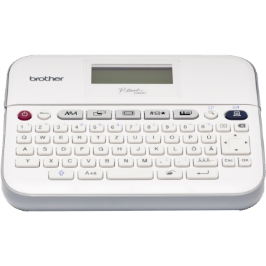 Brother Beschriftungsgerät P-TOUCH PTD400VPZG2 + TZE Bundle