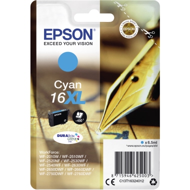 Epson Tintenpatrone C13T16324012 6,5ml cyan