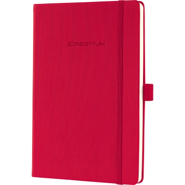 SIGEL Notizbuch Conceptum CO654 ca. DIN A5 kariert 194Blatt HC rot