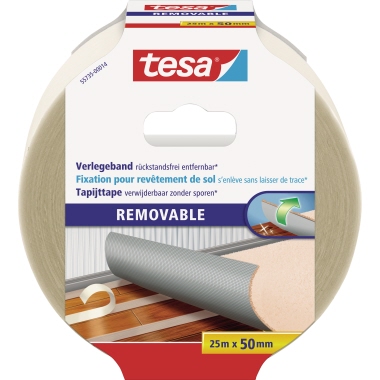 tesa Verlegeband 55735 rückstandsfrei entfernbar 50 mm x 25 m