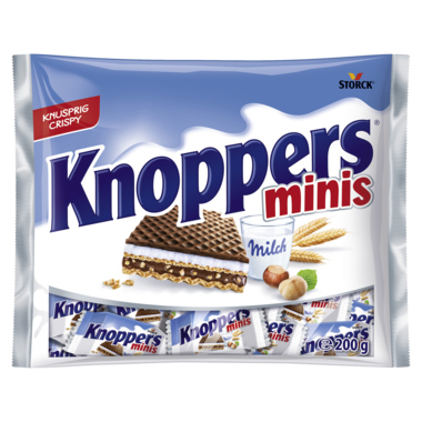 Knoppers Waffelgebäck Minis 8584281 200g
