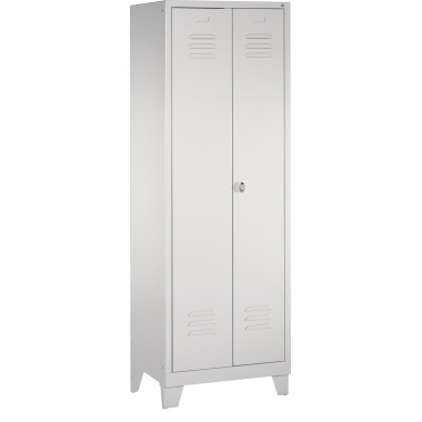 C+P Wäsche-Spind 816020S10000 auf Sockel 2Abteile lgr/lgr