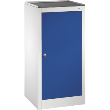 C+P Werkzeug-Beistellschrank 872100S10036 2Böden lgr/ebl