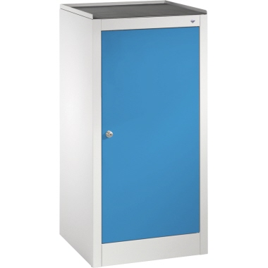 C+P Werkzeug-Beistellschrank 872100S10009 2Böden lgr/lbl