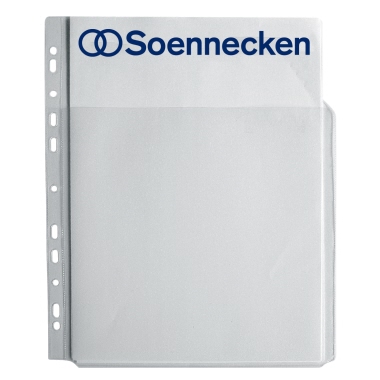 Soennecken Combi-Prospekthülle 1601 DIN A4 PP transparent 5 Stück