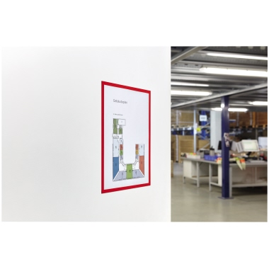 magnetoplan magnetofix Magnetrahmen Topsign 1131706 rot