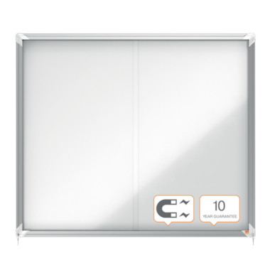 Nobo Schaukasten 1902609 119,2x100x5,4cm 15xDIN A4 ws/si
