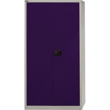 Bisley Flügeltürenschrank Universal E722A03G505 3Böden 4OH l.gr/o.bl