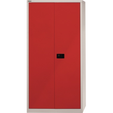 Bisley Flügeltürenschrank Universal E782A04506 4Böden 5OH l.gr/k.rt