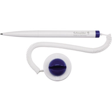 Schneider Kugelschreiber KLICK-FIX- PEN 4120 M Schaft weiß Mine bl