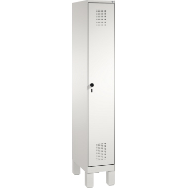 C+P Umkleidespind 4901010S10013 Füße 1Abteil lgr/lgr