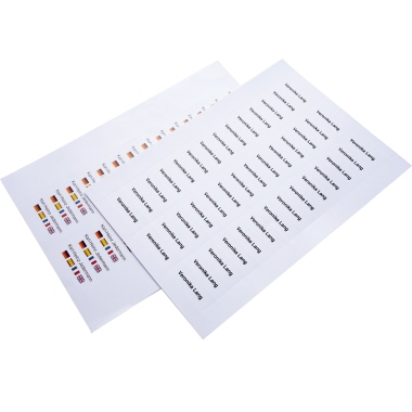 UNISTO Etikett Xstyle S 36317 weiß 180 Stück