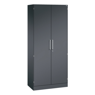 C+P Aktenschrank 141003000S10030 1980x800x435mm sgr/sgr