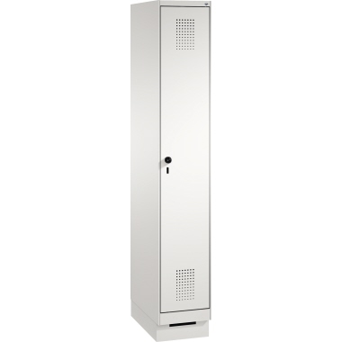 C+P Umkleidespind 4902010S10034 Sockel 1Abteil lgr/lgr