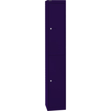 Bisley Schließfachsystem Office CLK122639 2Fächer oxfordblau