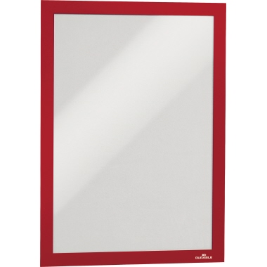 DURABLE Magnetrahmen DURAFRAME 487203 DIN A4 rot 2 Stück