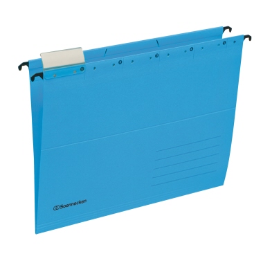 Soennecken Hängemappe 2025 DIN A4 220g RC Karton blau 25 Stück