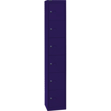 Bisley Schließfachsystem Office CLK126639 6Fächer oxfordblau