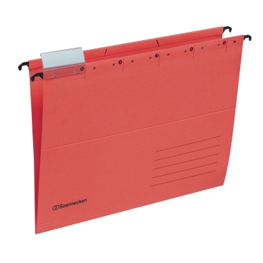 Soennecken Hängemappe 2024 DIN A4 220g RC Karton rot 25 Stück