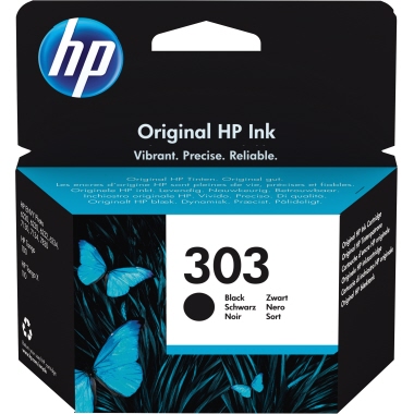 HP Tintenpatrone T6202AE 303 T6N02AE schwarz