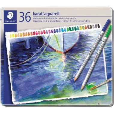 STAEDTLER Farbstift karat aquarell 125 M36 sortiert 36 Stück