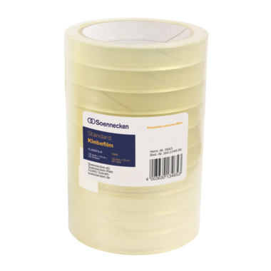Soennecken Klebefilm 5845 15mmx66m transparent 10 Stück