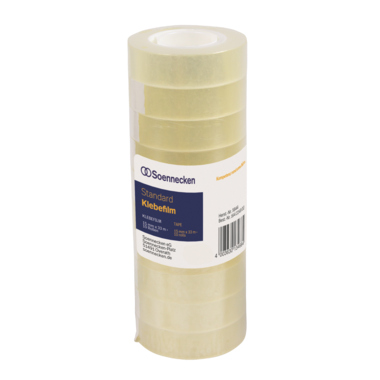 Soennecken Klebefilm 5844 15mmx33m transparent 10 Stück