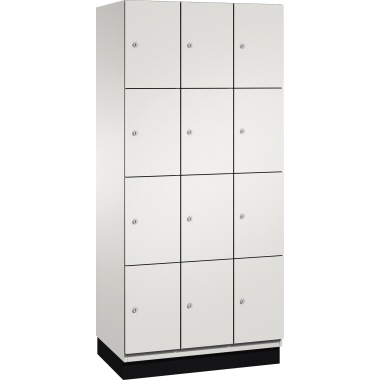 C+P Fächerschrank 4510330S10009 Sockel 12Fächer B900mm lgr/lgr