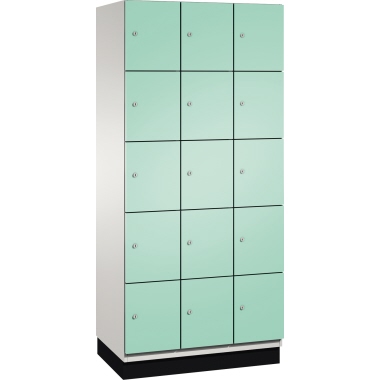 C+P Fächerschrank 4510430S10011 Sockel 15Fächer B900mm lgr/lgn