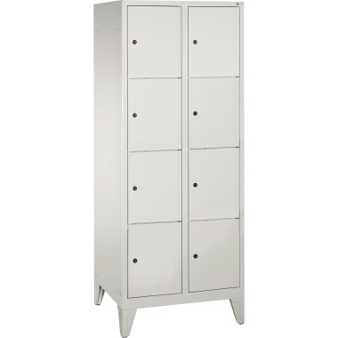 C+P Fächerschrank 8010224S10009 Füße 8Fächer B810mm lgr/lgr