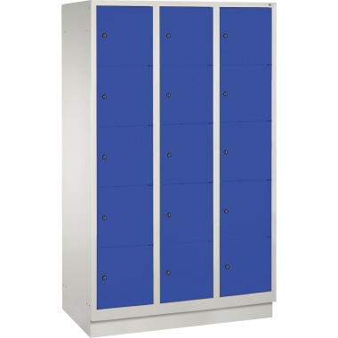 C+P Fächerschrank 8020325S10007 Sockel 15Fächer B1200mm lgr/ebl