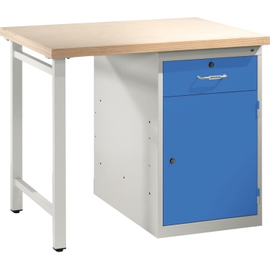 C+P Werkbank 450110S10008 1Standschr. 835x1000x700mm lgr/lbl