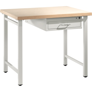 C+P Werkbank 450114S10002 1Schubl. 835x1000x700mm lgr/lgr