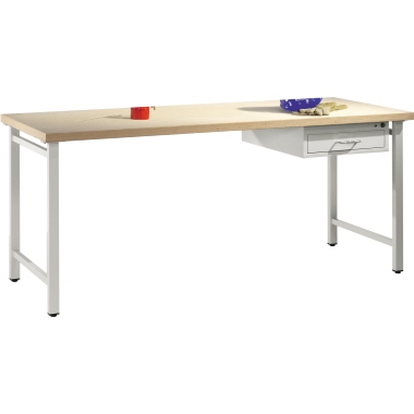 C+P Werkbank 450314S10000 1Schubl. 835x2000x700mm lgr/lgr