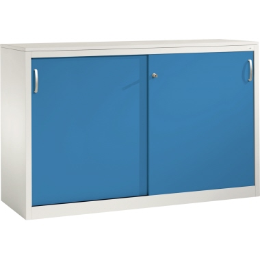 C+P Akten-Sideboard 215600S10062 2x2OH 1000x1600x500mm lgr/lbl