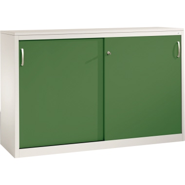 C+P Akten-Sideboard 214600S10065 2x2OH 1000x1600x400mm lgr/rgn
