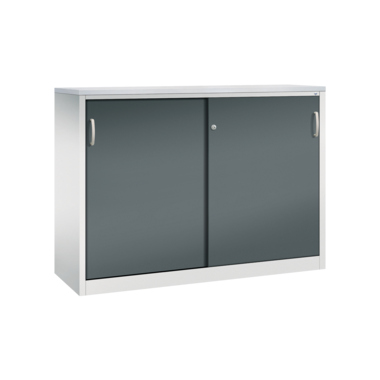 C+P Akten-Sideboard 21571200S10158 2x3OH 1200x1600x500mm lgr/sgr