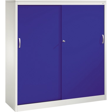 C+P Akten-Sideboard 21581200S10016 2x4OH 1600x1600x500mm lgr/lpbl