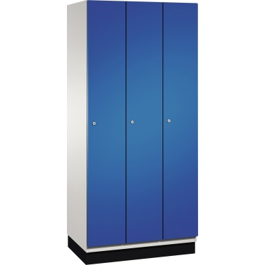 C+P Umkleidespind 4510030S10055 Sockel 3Abteile B900mm lgr/ebl