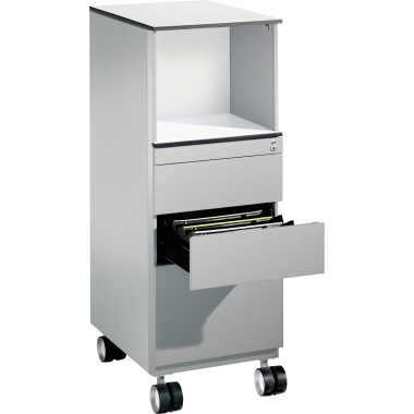 C+P Rollcontainer 5470000S10125 H1150mm wsalu/wsalu