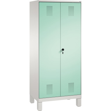 C+P Doppelspind 4901222S10061 Füße 2Abteile B800mm lgr/lgn