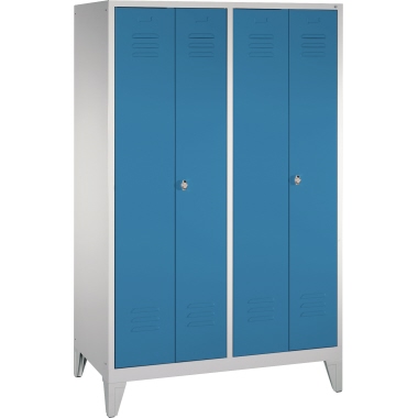 C+P Doppelspind 801240S10011 Füße 4Abteile B1190mm lgr/lbl
