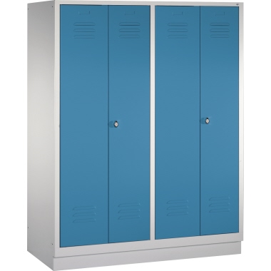 C+P Doppelspind 802242S10001 Sockel 4Abteile B1590mm lgr/lbl