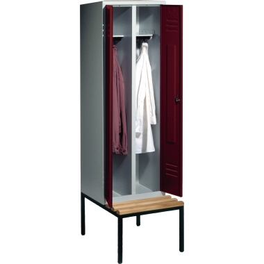 C+P Doppelspind 805220S10033 Sitzbank 2Abteile B610mm lgr/rrt