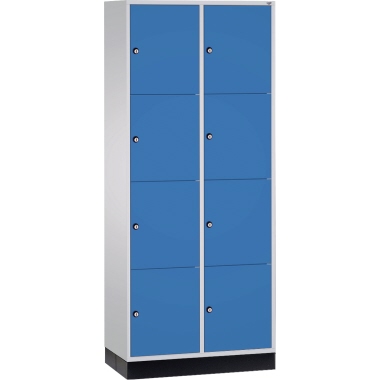 C+P Schließf.schrank 8470202S10000 8Fächer 1950x820x500mm lgr/lbl