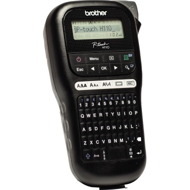 P-touch Beschriftungsgerät PTH110ZG1 3,5-12mm schwarz/silber