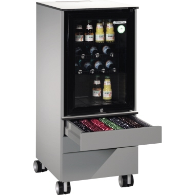 C+P Kühlschrankcaddy 54780201S10009 C+E-Tassen B500mm wsalu/wsalu